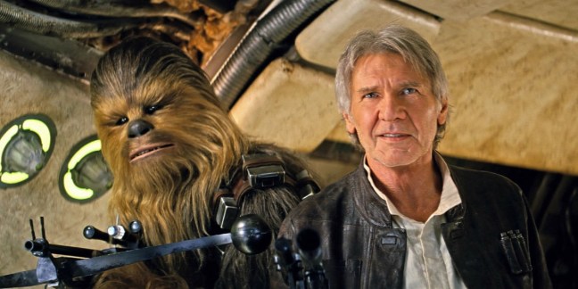 Old Han and Chewbacca
